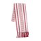 Oriana Ruby Tassel Christmas Embroidered Cotton Waffle Weave Dishtowel